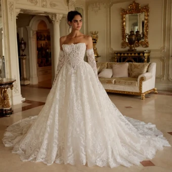 Eve of Milady Couture 4443 #3 thumbnail