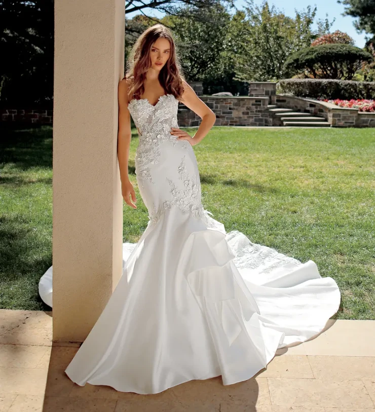 eve of milady wedding dresses 1627 Sleeves (1674XS Eve of Milady Couture Wedding