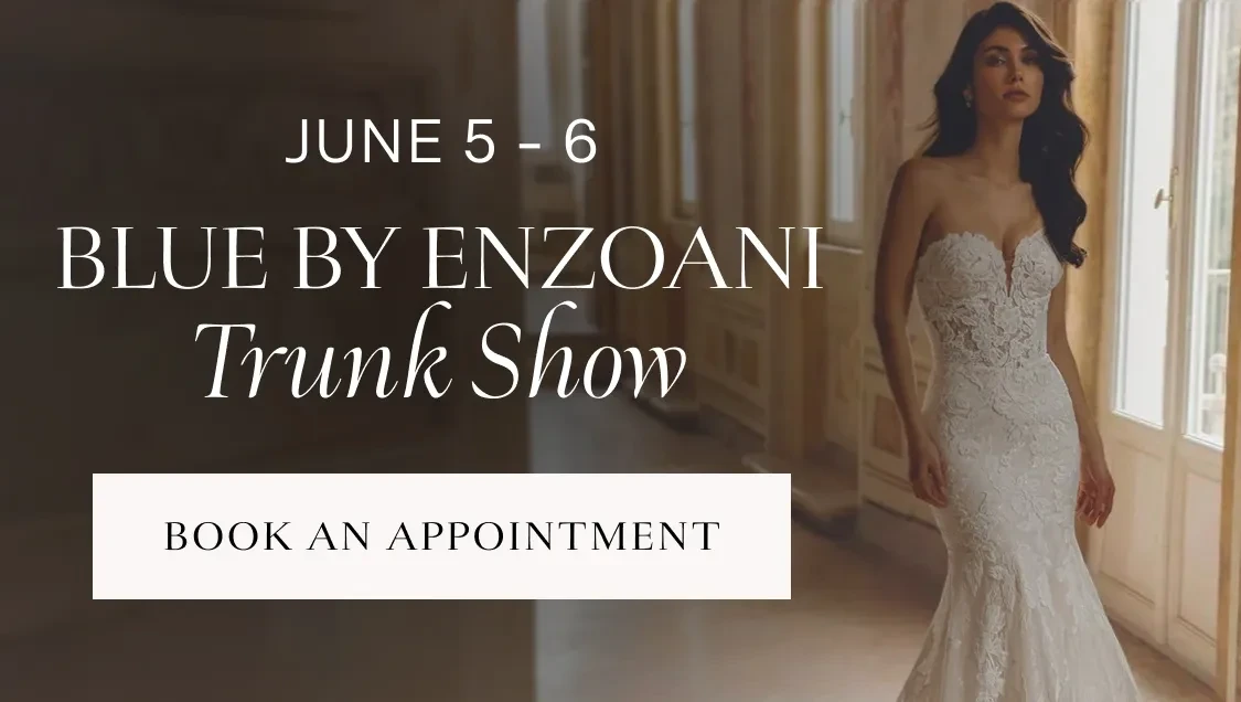 Blue by Enzoani Trunk Show Mobile Banner