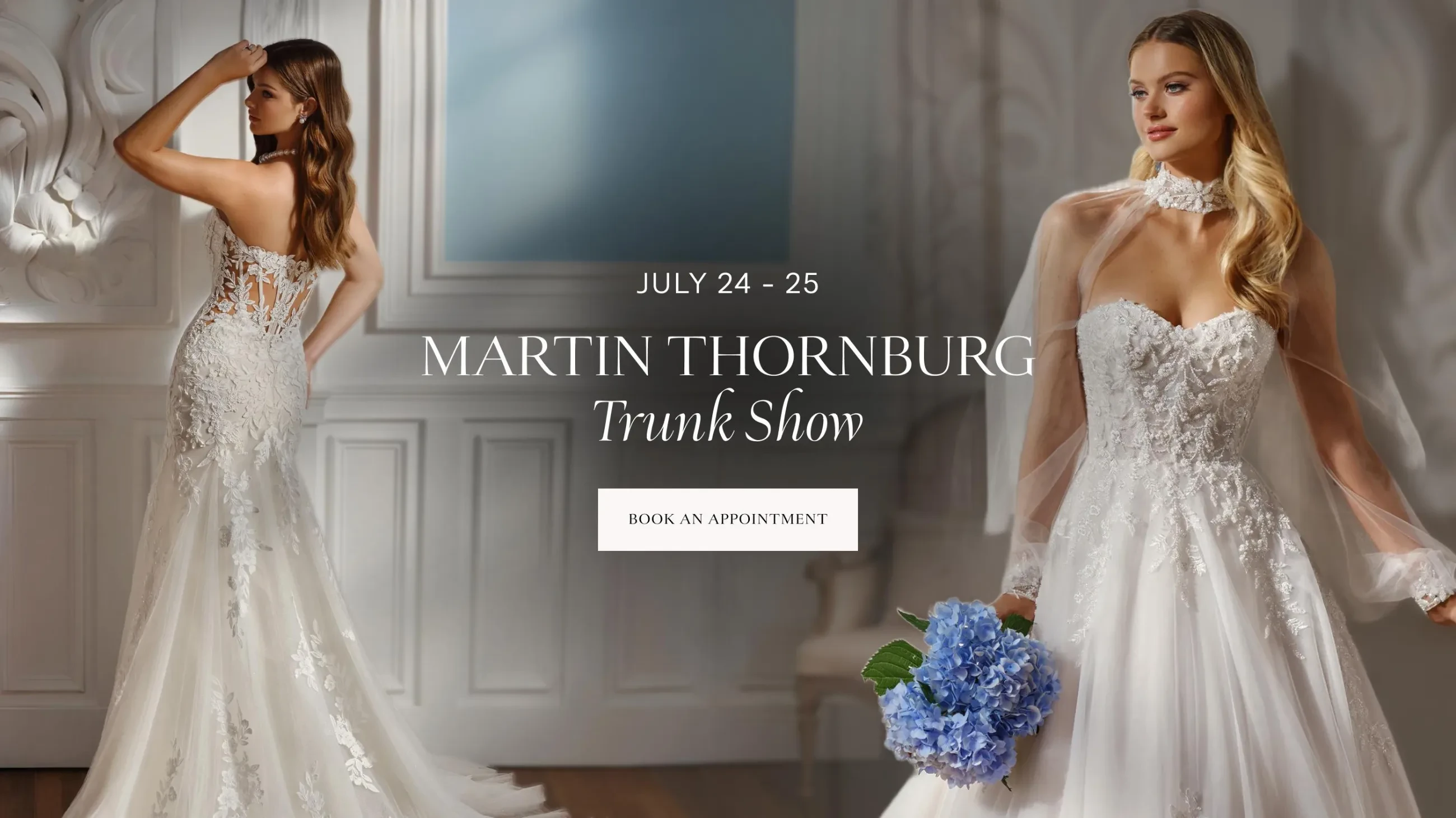 Martin Thornburg Trunk Show Banner